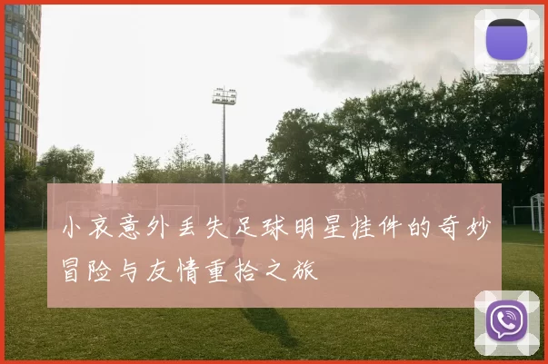 小哀意外丢失足球明星挂件的奇妙冒险与友情重拾之旅
