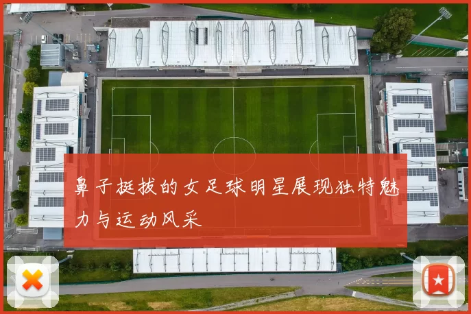 鼻子挺拔的女足球明星展现独特魅力与运动风采